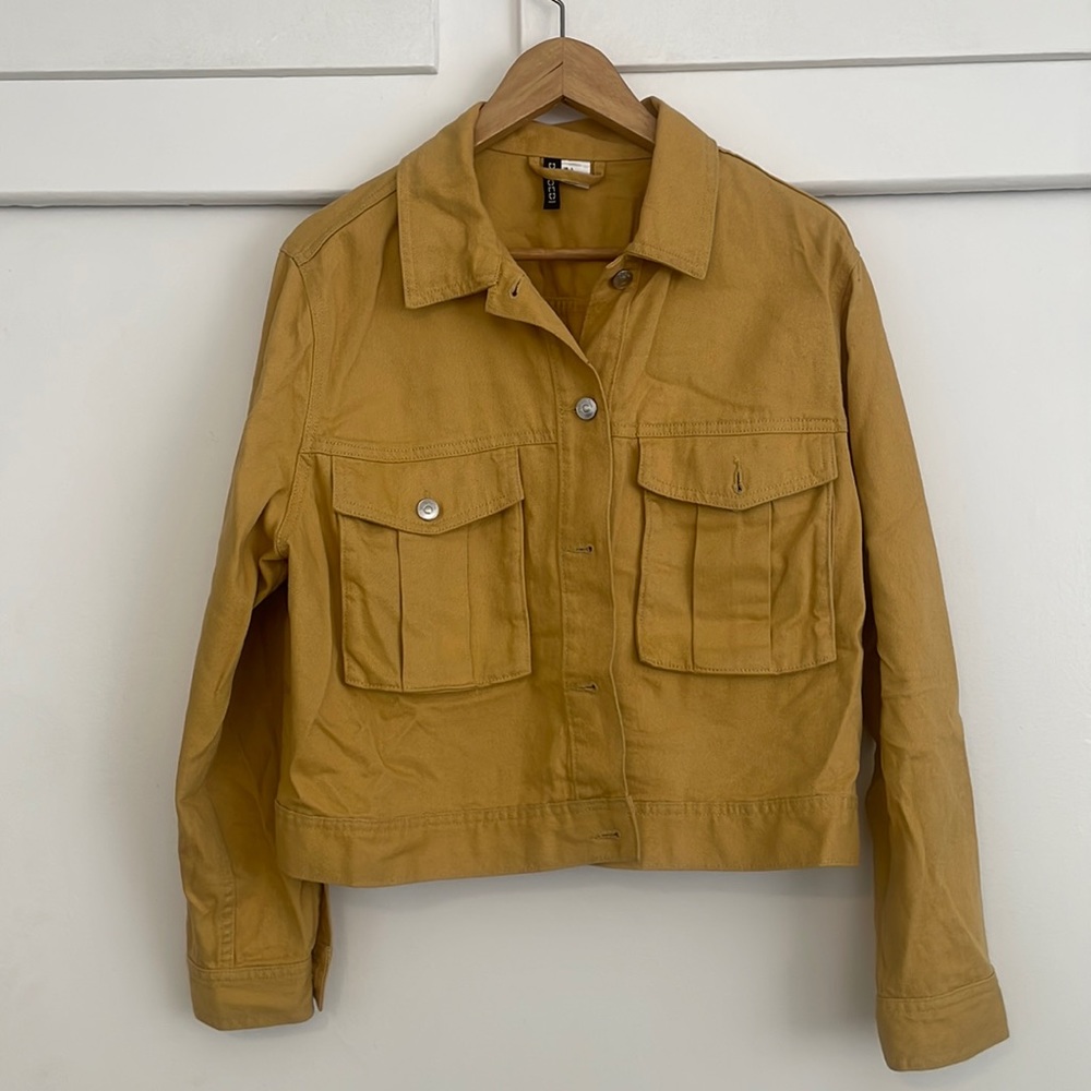 Mustard  jean jacket